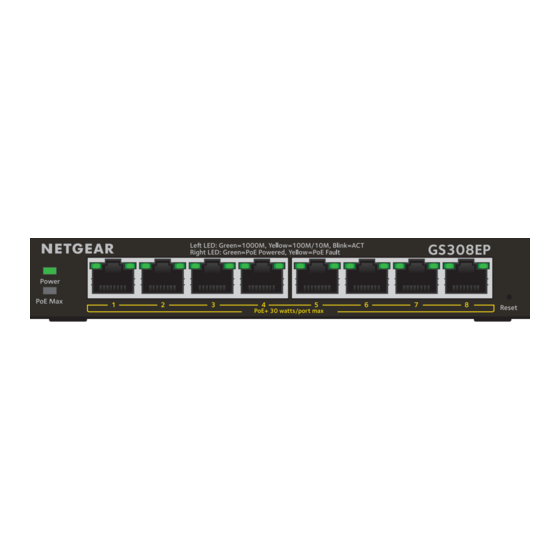 NETGEAR GS308EP Guia De Instalacion