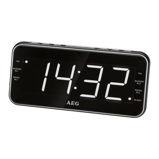 AEG MRC 4157 Instrucciones De Servicio
