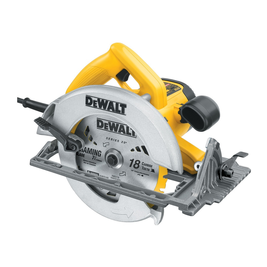 DeWalt DW368 Manuales