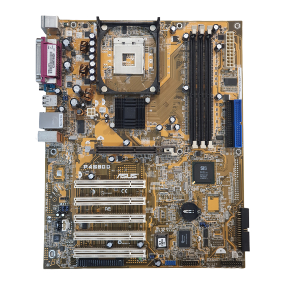 Asus P4S800-X Guia De Inicio Rapido