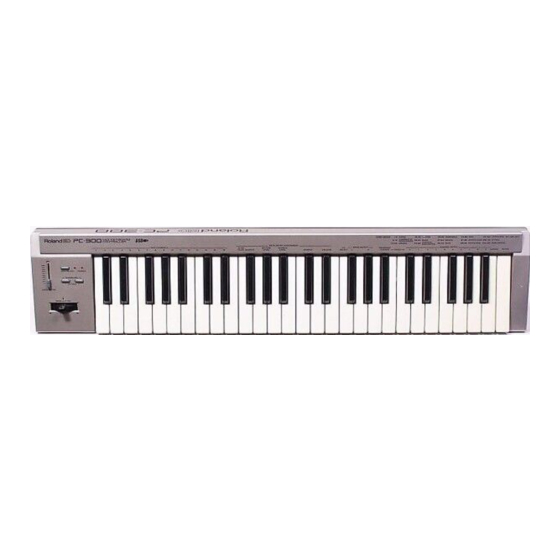 Roland PC-300 Manual Del Usuario