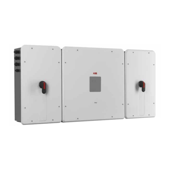 ABB TRIO-50.0-TL-OUTD Guía De Instalación Rápida