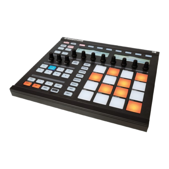 Native Instruments Maschine Guía De Usuario