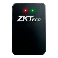 ZKTeco VR10 Manual De Usuario