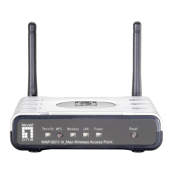 LevelOne WAP-6011 Manual Del Usuario