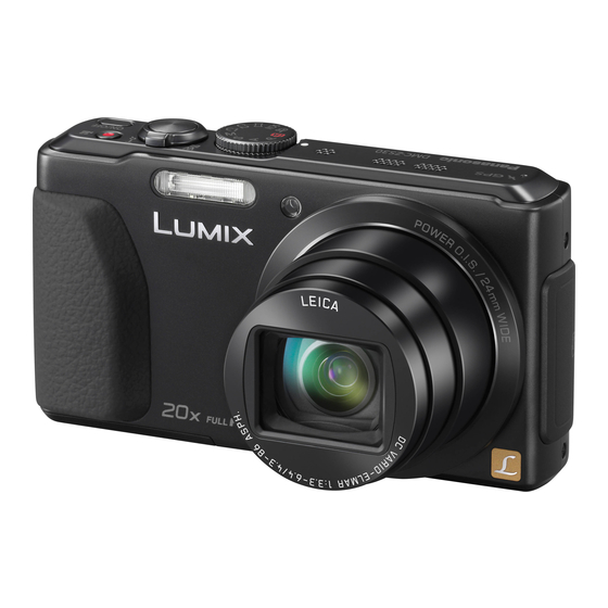 Panasonic Lumix DMC-ZS30 Instrucciones De Funcionamiento