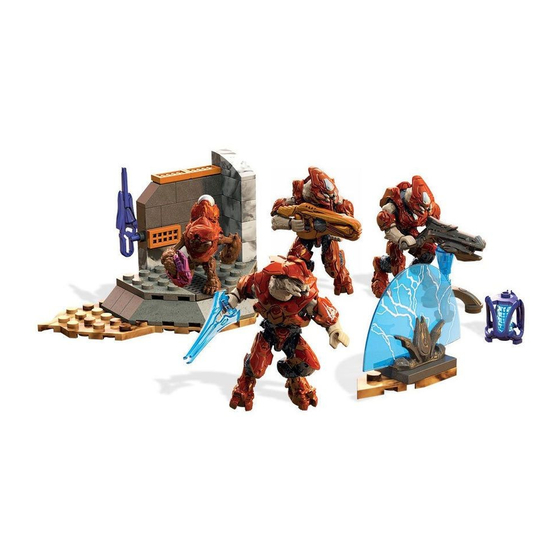 Mattel Mega Construx HALO DXF04 Instrucciones De Montaje