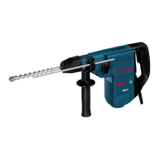 Bosch GBH 4-top Instrucciones De Servicio