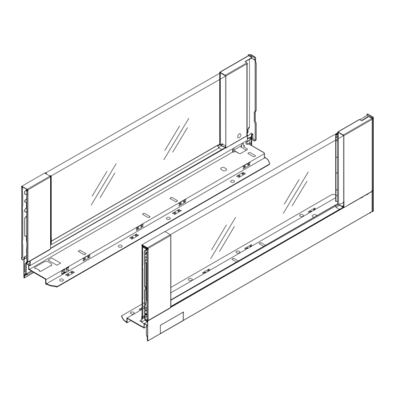 blum Legrabox free Manual De Instrucciones