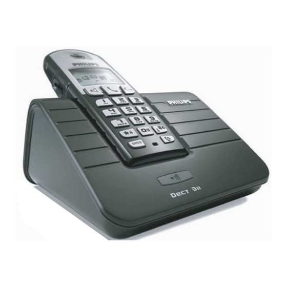 Philips Dect 311 Instrucciones De Manejo