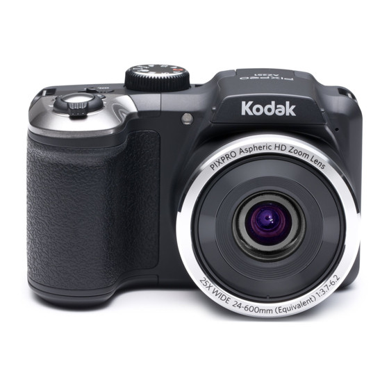Kodak PIXPRO AZ251 Guia De Inicio Rapido