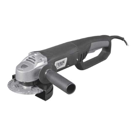Ferm FAG-125/1050 Manual De Instrucciones