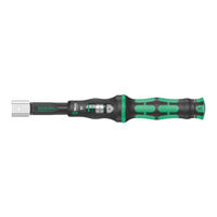 Wera Click-Torque X 1 Instrucciones De Uso