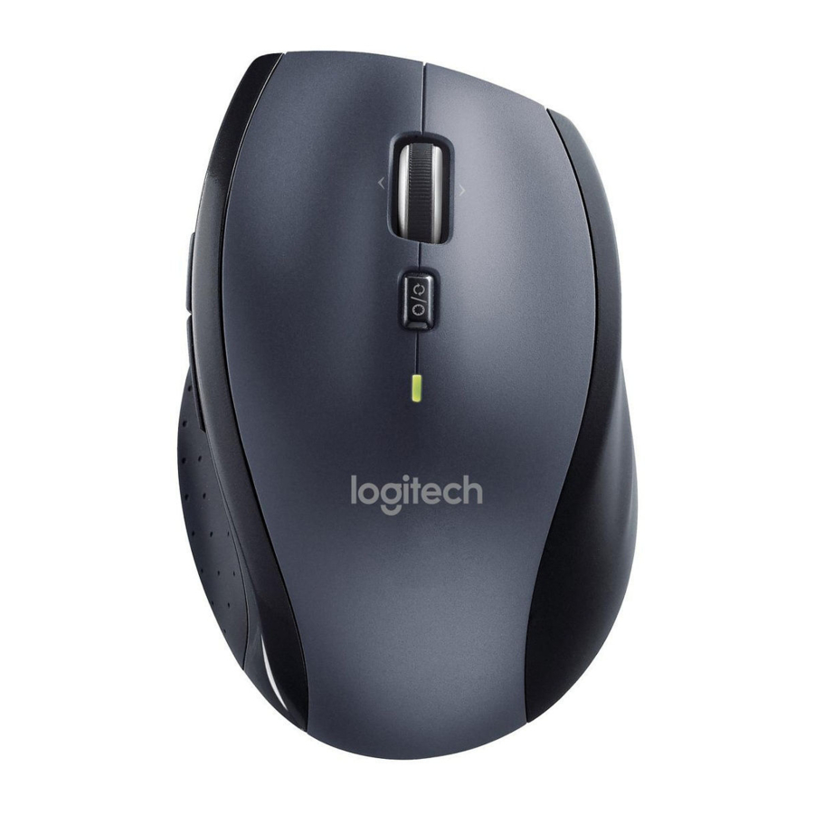 Logitech Marathon M705 Guia De Inicio Rapido