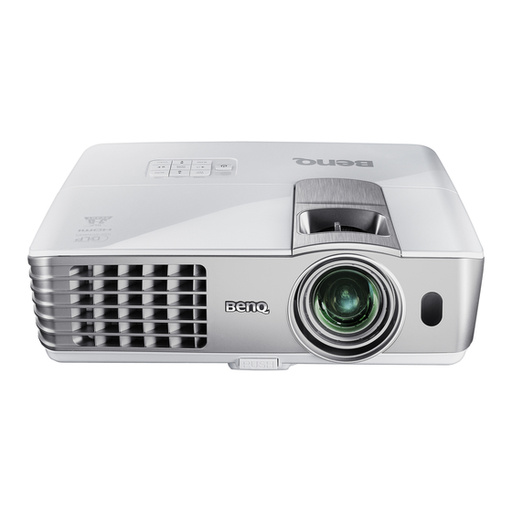 BenQ MS612ST Manual Del Usuario