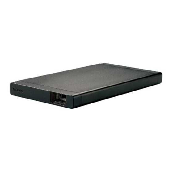 Sony MP-CL1 Guia De Ayuda
