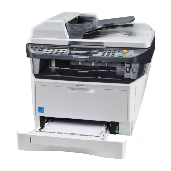 Kyocera FS-1030MFP Guía De Instalación Rápida
