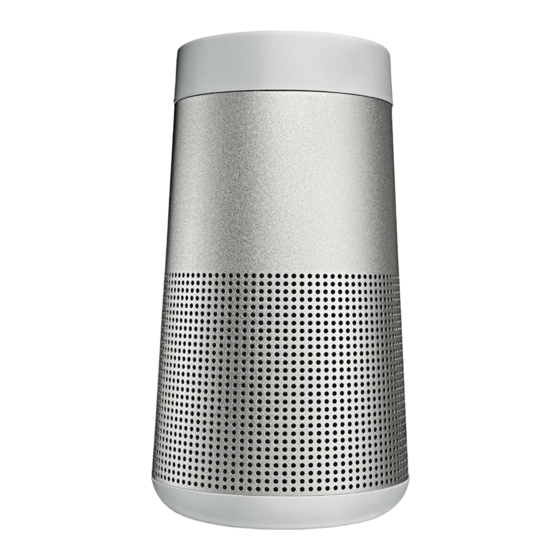 Bose SOUNDLINK REVOLVE Manual De Instrucciones