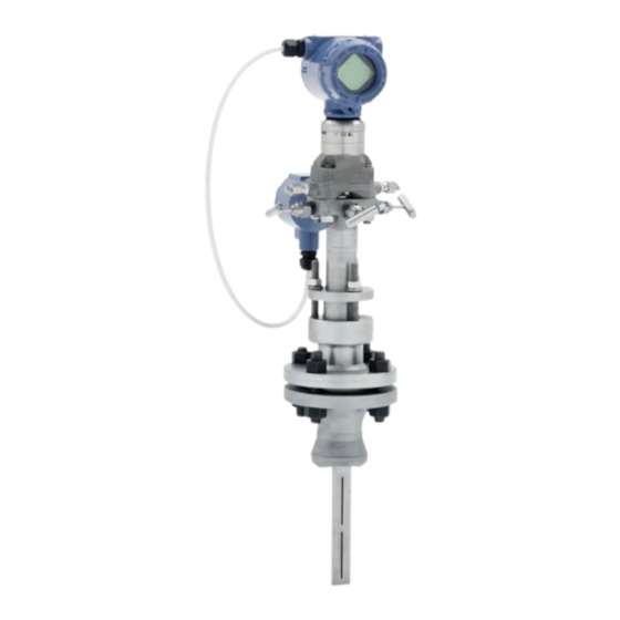 Emerson Rosemount 485 Annubar Guia De Inicio Rapido