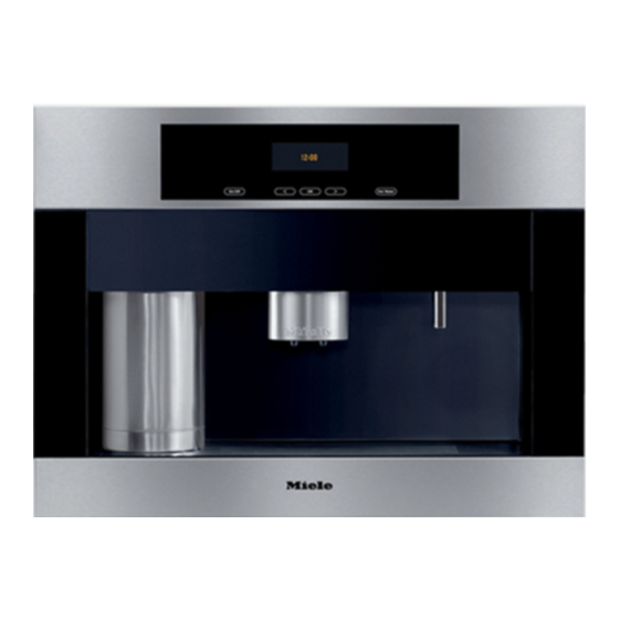 Miele CVA 4062 Manuales