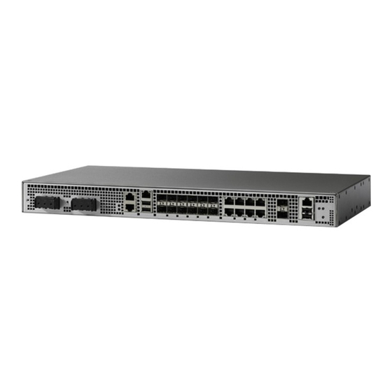 Cisco ASR-920-12SZ-IM Manuales