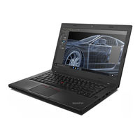 Lenovo ThinkPad T460p Guia Del Usuario
