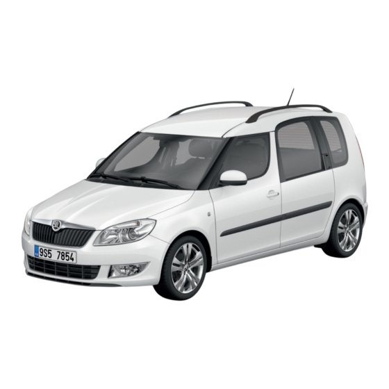 Skoda Roomster Manual De Instrucciones