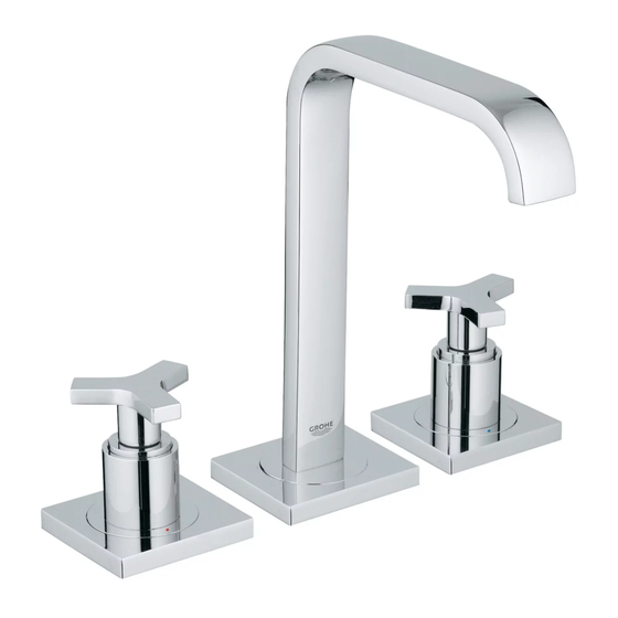 Grohe ALLURE 20 148 Manual De Montage