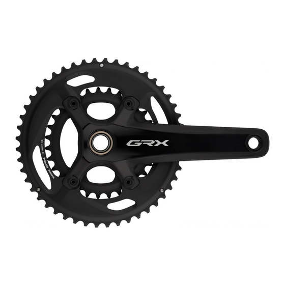 Shimano GRX FC-RX810 Manual Del Distribuidor
