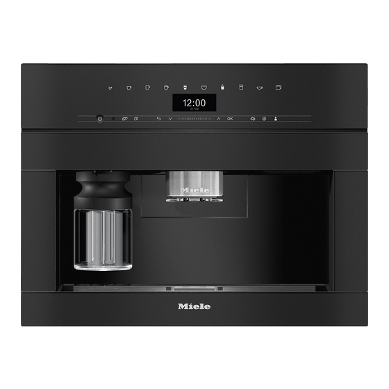 Miele CVA 7440 Instalación