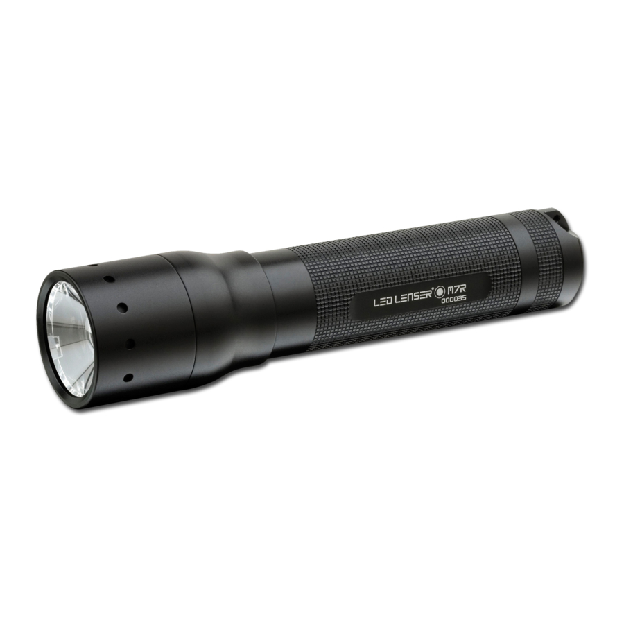 Led Lenser M7R Manual De Instrucciones