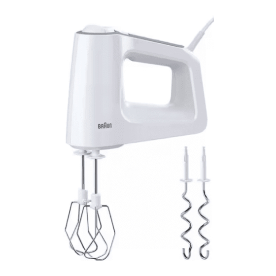 Braun HM3100WH Manual