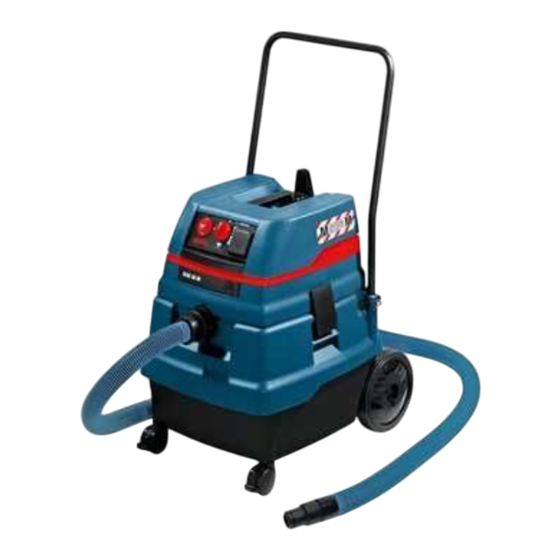 Bosch GAS 50 M PROFESSIONAL Instrucciones De Servicio