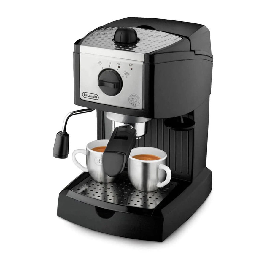 DeLonghi EC155 Instrucciones Para El Uso