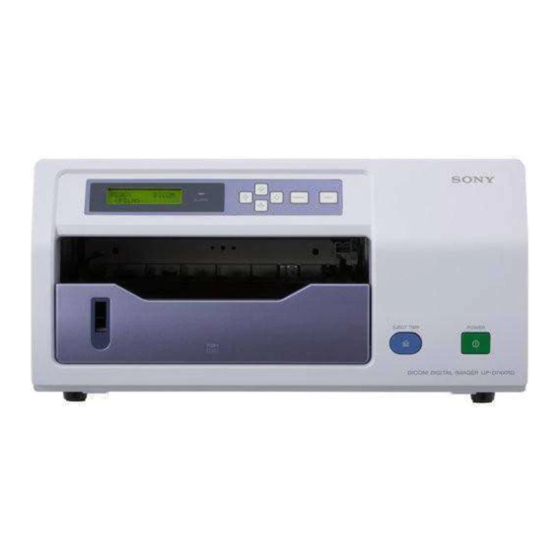 Sony UP-D74XRD Guia De Instalacion