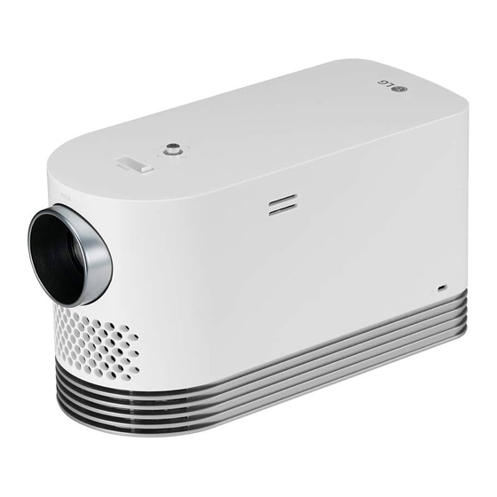 LG CineBeam Laser HF80LS Manual Del Usuario