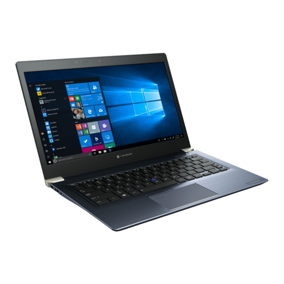 Dynabook PORTEGE X30-G Manual Del Usuario