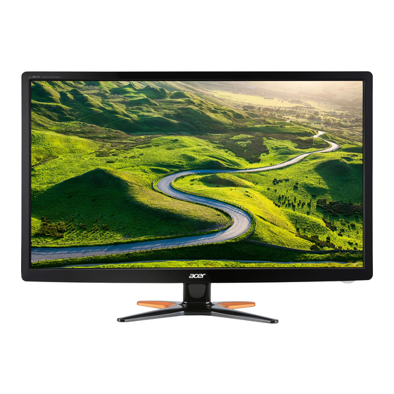 Acer GN276HL Manuales