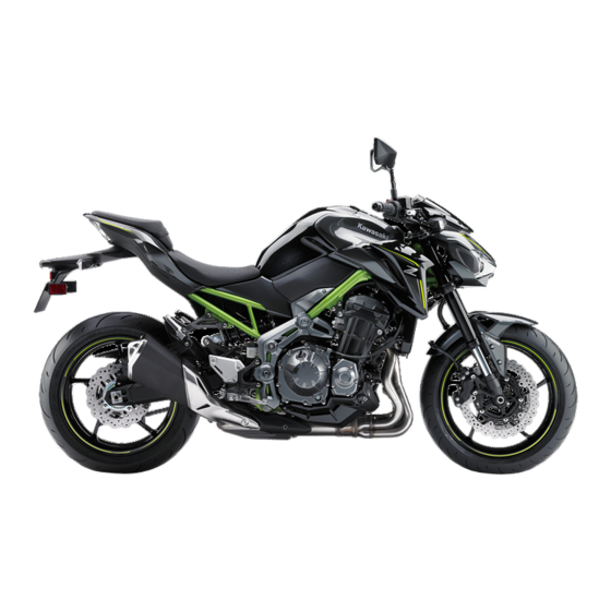 Kawasaki Z900 Manuales