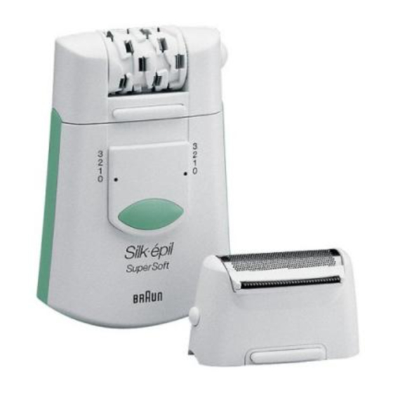 Braun Silk-epil SuperSoft Plus ER 1393 Manual De Instrucciones