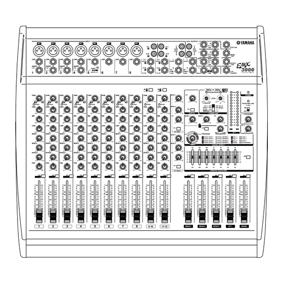 Yamaha EMX3000 Manual De Instrucciones