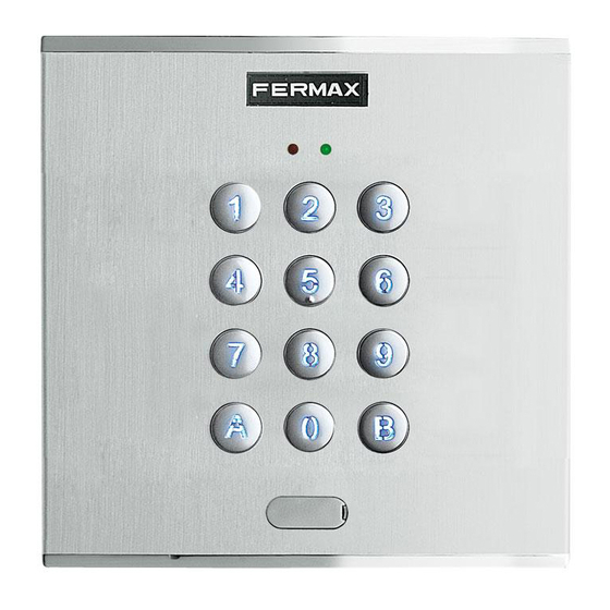 Fermax cityline MEMOKEY Manual De Instalador