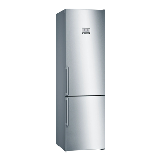 Bosch KGN39AI35 Instrucciones De Uso