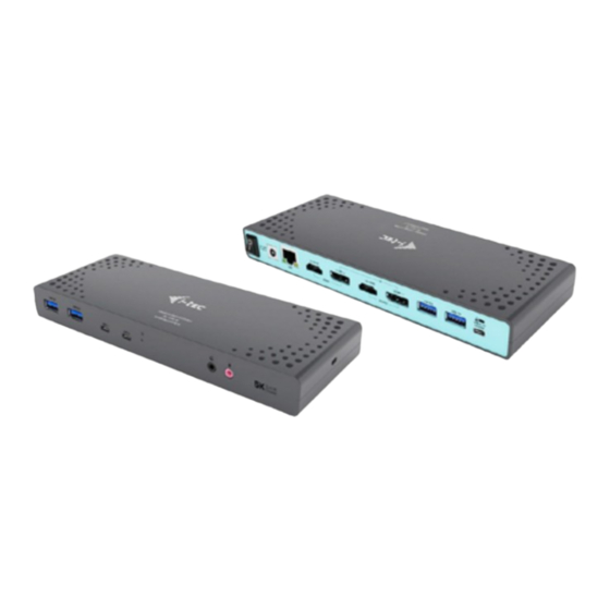 i-tec CADUA4KDOCKPDLUK Manual De Instrucciones