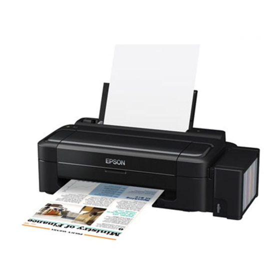 Epson L300 Manual Del Usuario