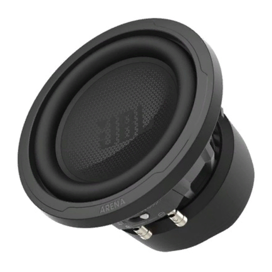 Harman JBL Arena Subwoofer Manual Del Propietário