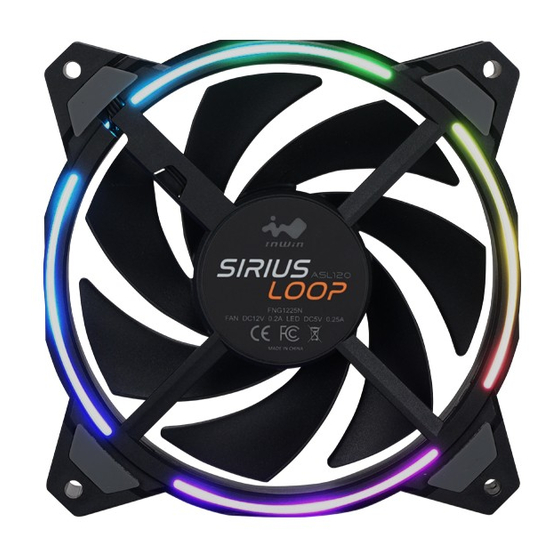 InWin Sirius Loop ASL120 Manual Del Usuario