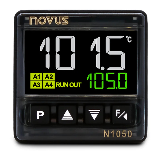 Novus N1050 Manuales