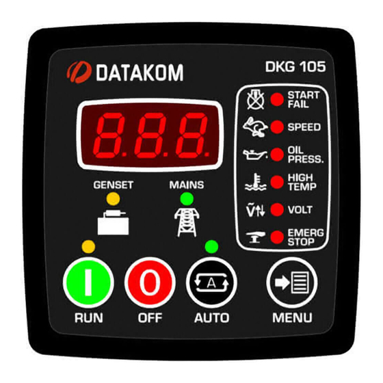 Datakom DKG-105 Manual Del Usuario