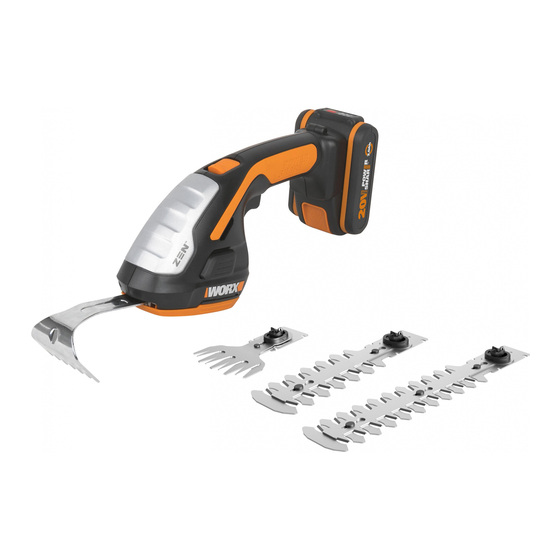 Worx WG801E X Serie Manual Original